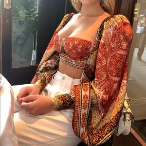 Runway Bedouin Flame Bralette